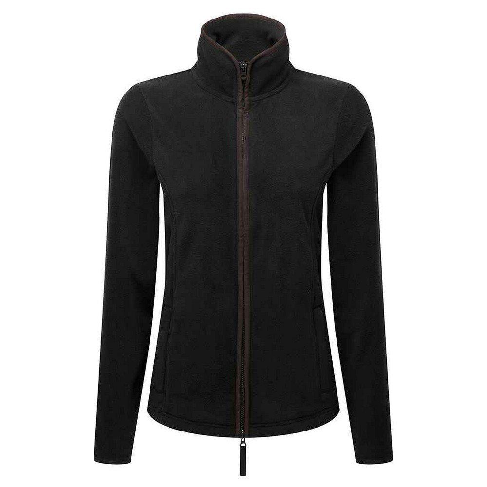 PREMIER Artisan Fleecejacke KontrastBesatz