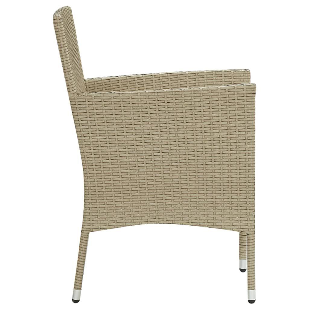 VidaXL Gartenstuhl poly-rattan