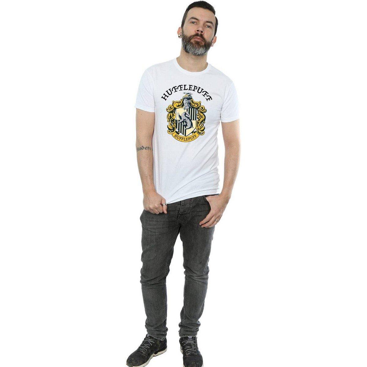 Harry Potter Hufflepuff Wappen Kurzarm T-Shirt