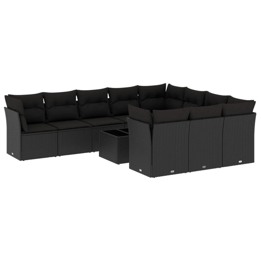 VidaXL Garten sofagarnitur poly-rattan