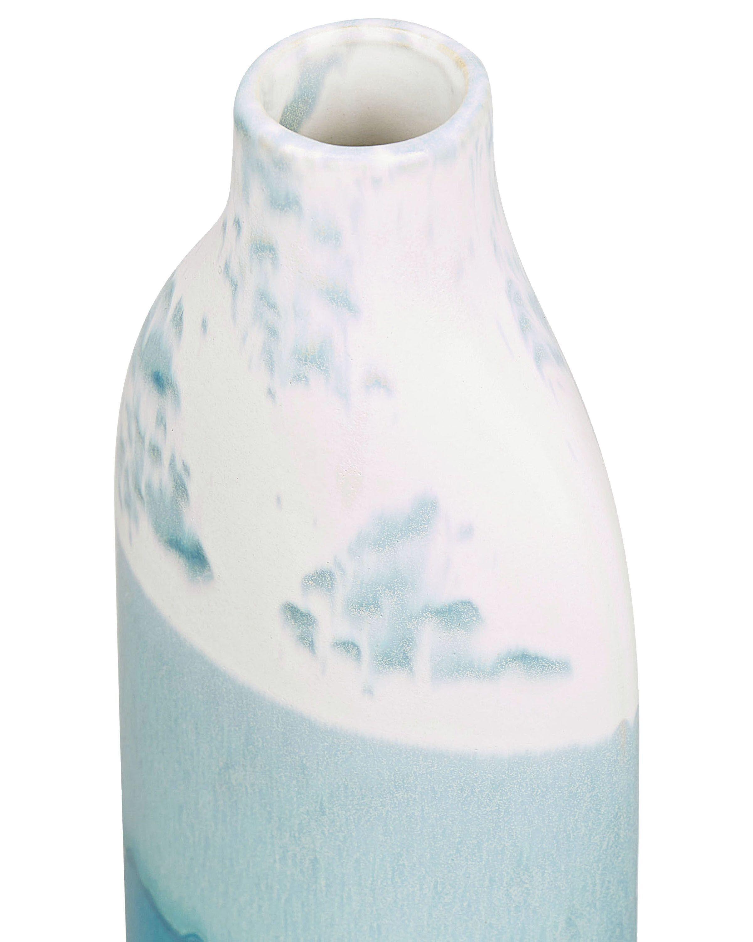 Beliani Blumenvase aus Steinzeug Skandinavisch CALLIPOLIS