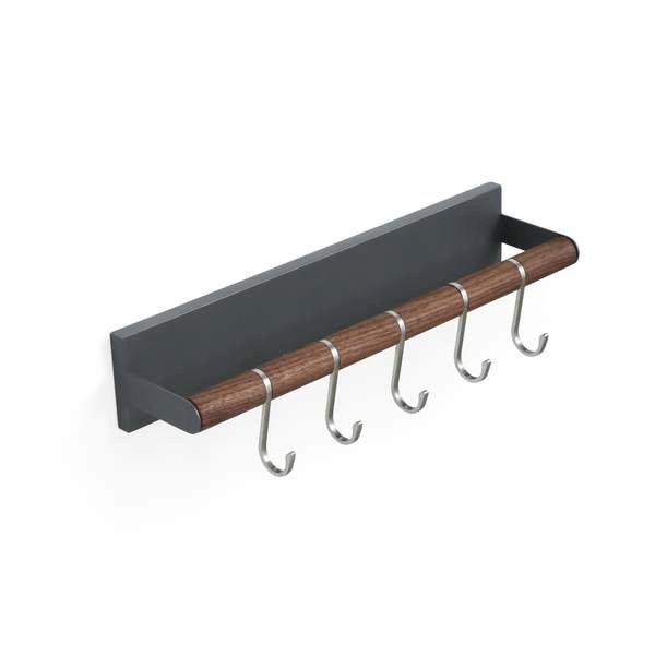 Forster Home Magnetischer Küchenutensilienhalter Walnuss