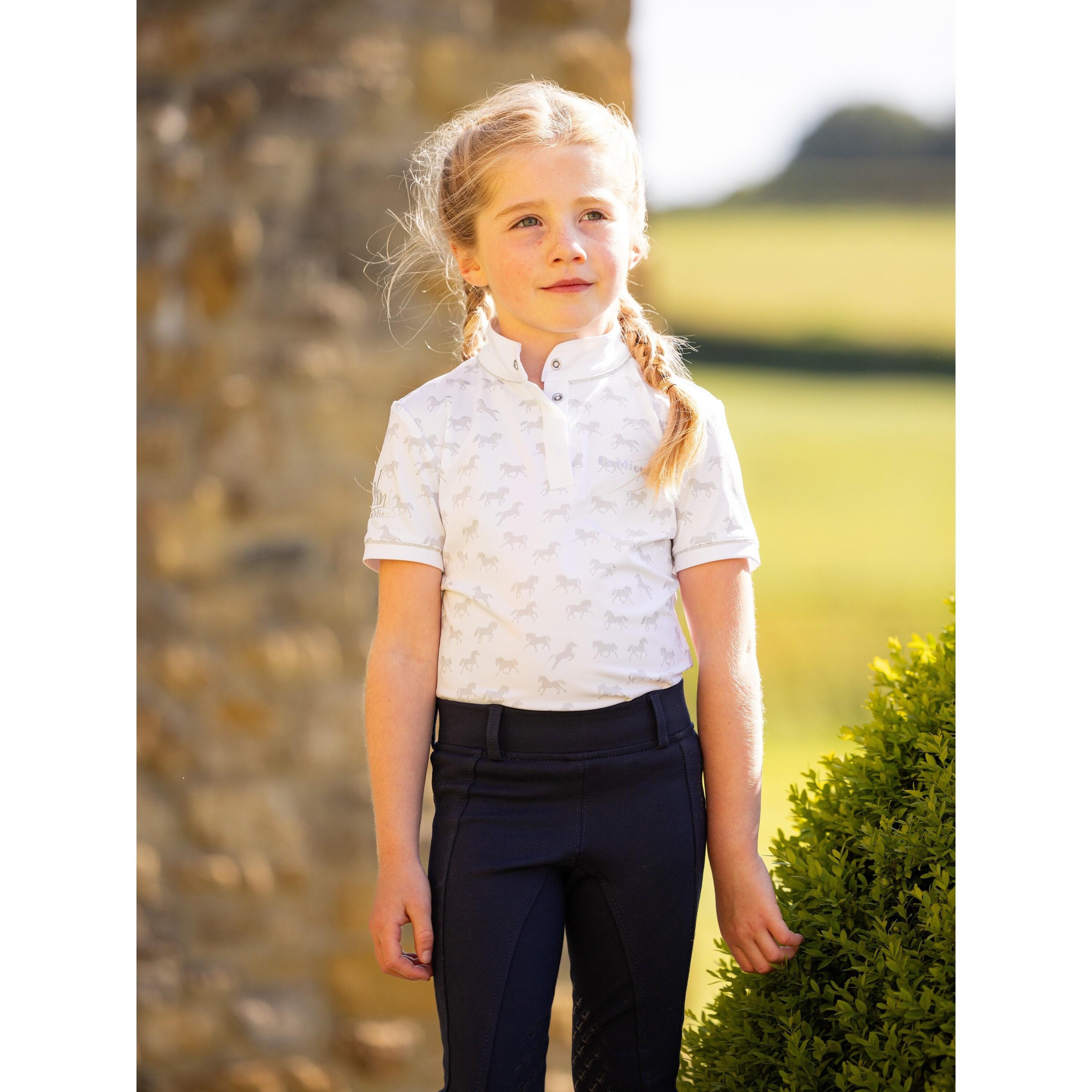 LeMieux polo-shirt für reitturniere mädchen mini bella show
