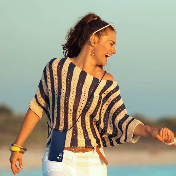 Avizar Kettenhülle Samsung A13 5G / A04s Blau