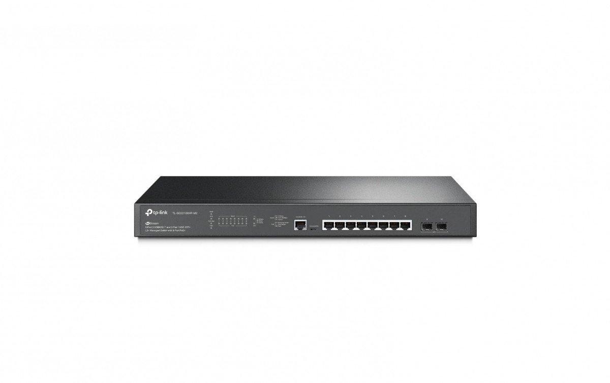 TP-Link TP-Link PoE+ Switch TL-SG3210XHP-M2 10 Port