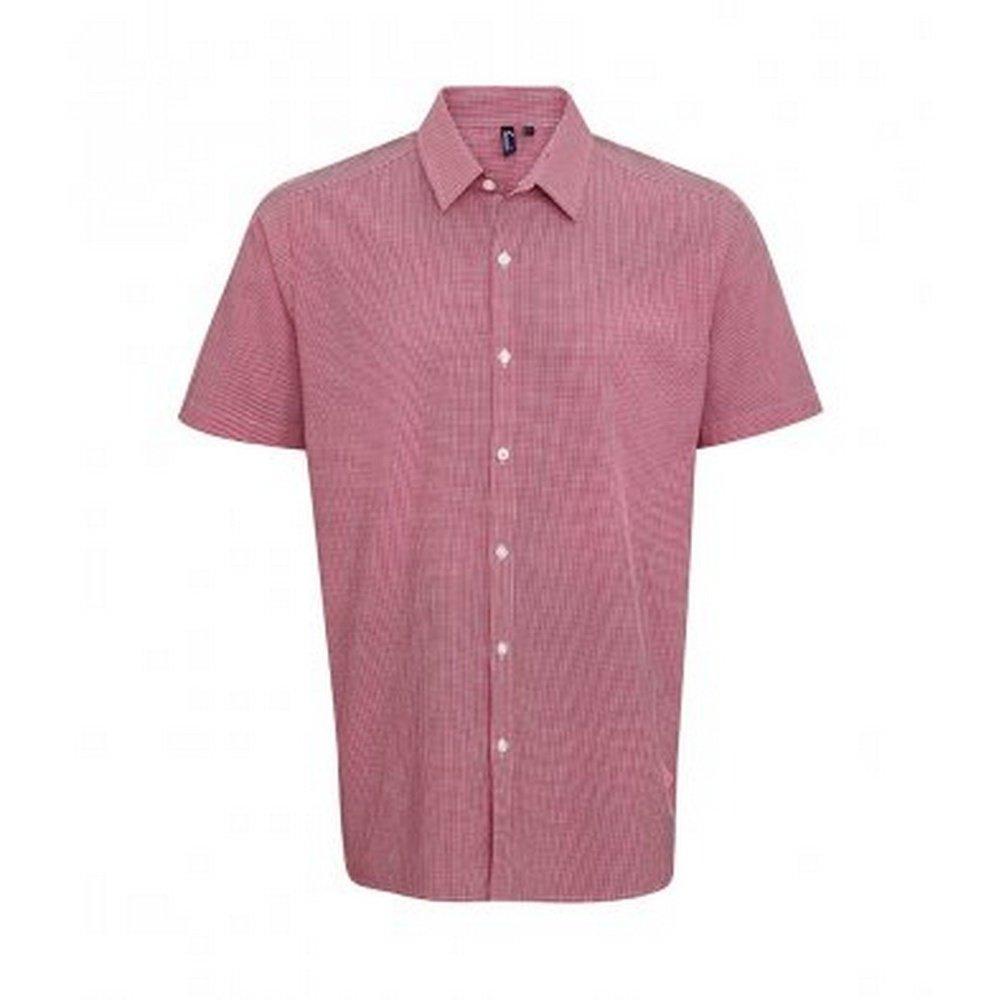 PREMIER Kurzarm Gingham Hemd
