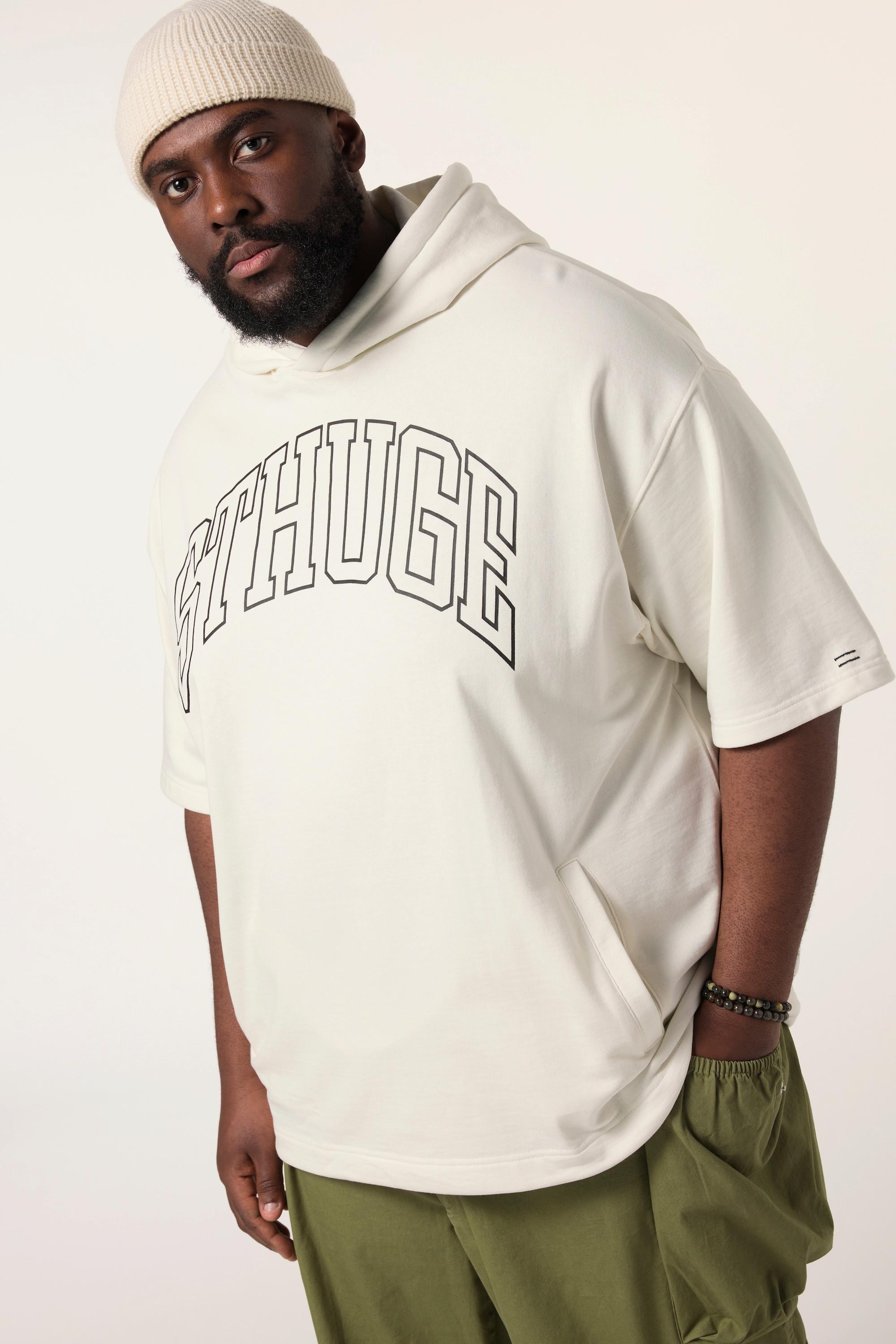 Sthuge Hoodie, Halbarm, Brustprint