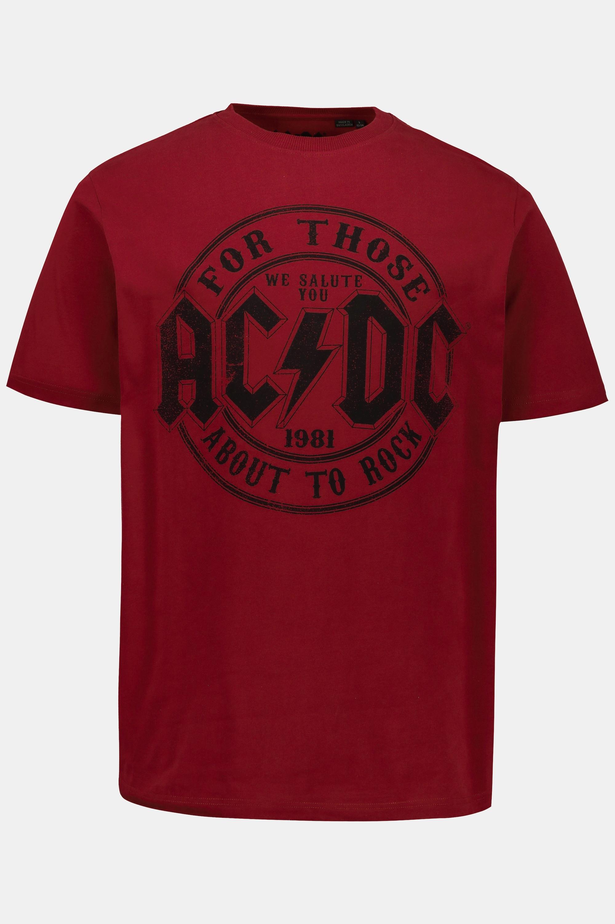 JP1880 AC/DC Halbarm Band T-Shirt