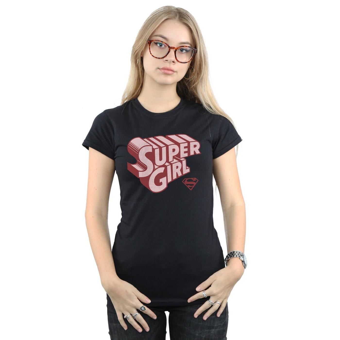 DC COMICS Supergirl Logo T-Shirt
