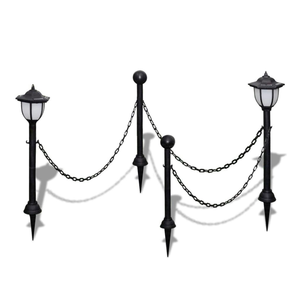 VidaXL Gartenlampe plastik