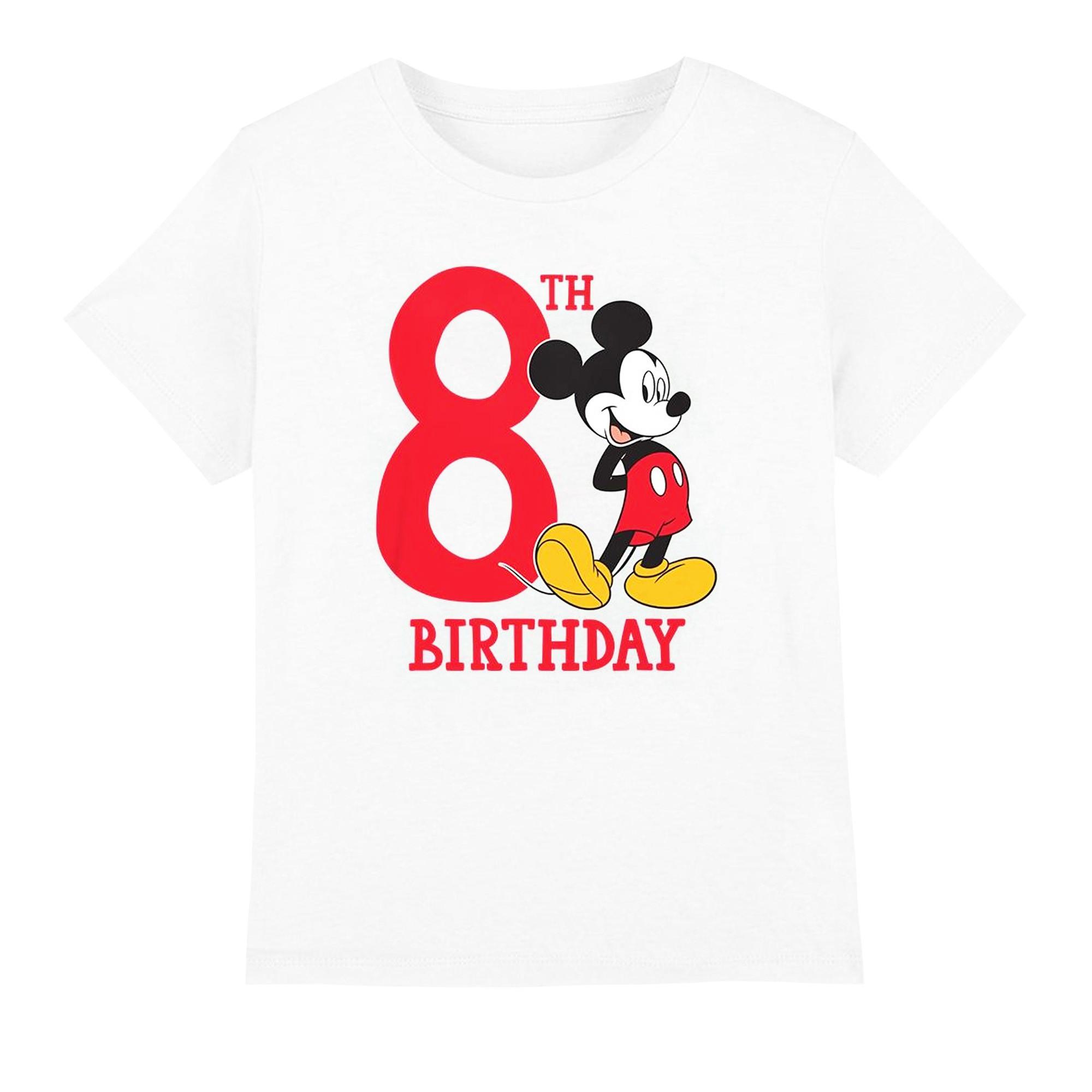 Disney TShirt  8 Geburtstag