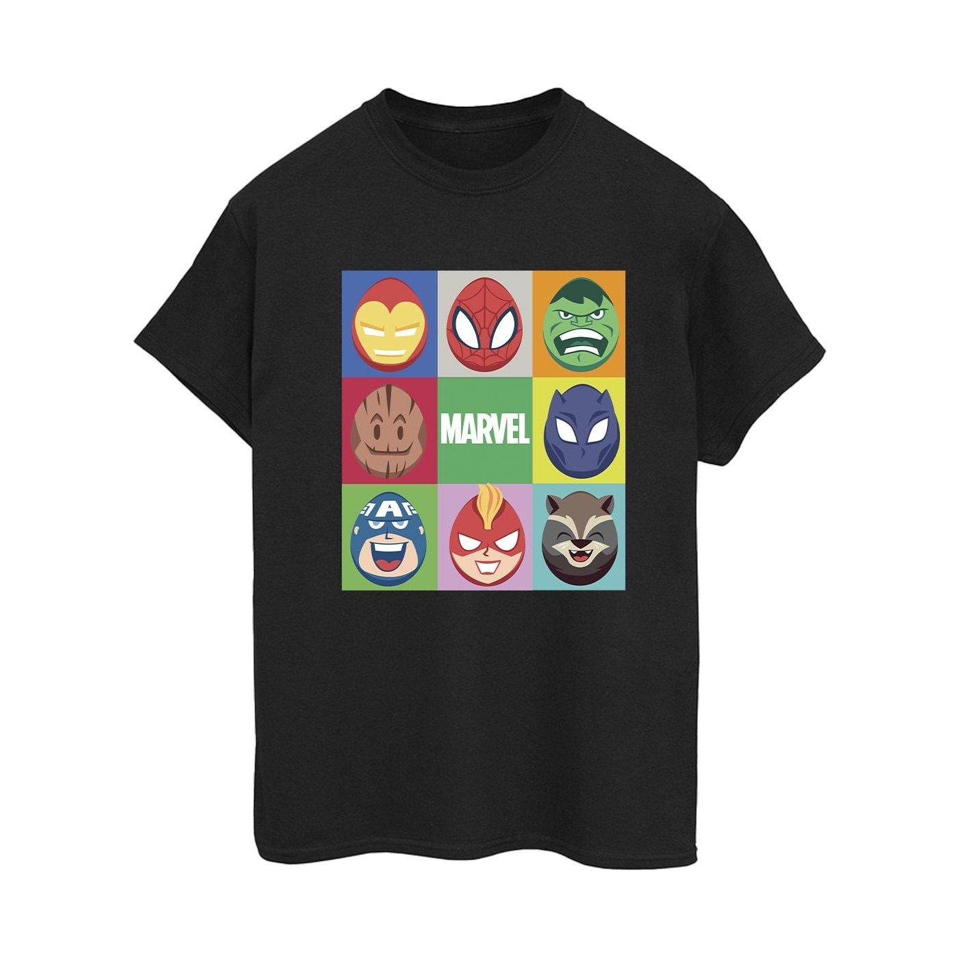 MARVEL Character Faces T-Shirt