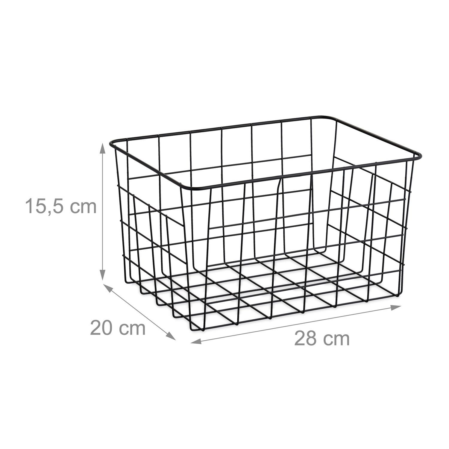 B2X Drahtkörbe – 3er-Set