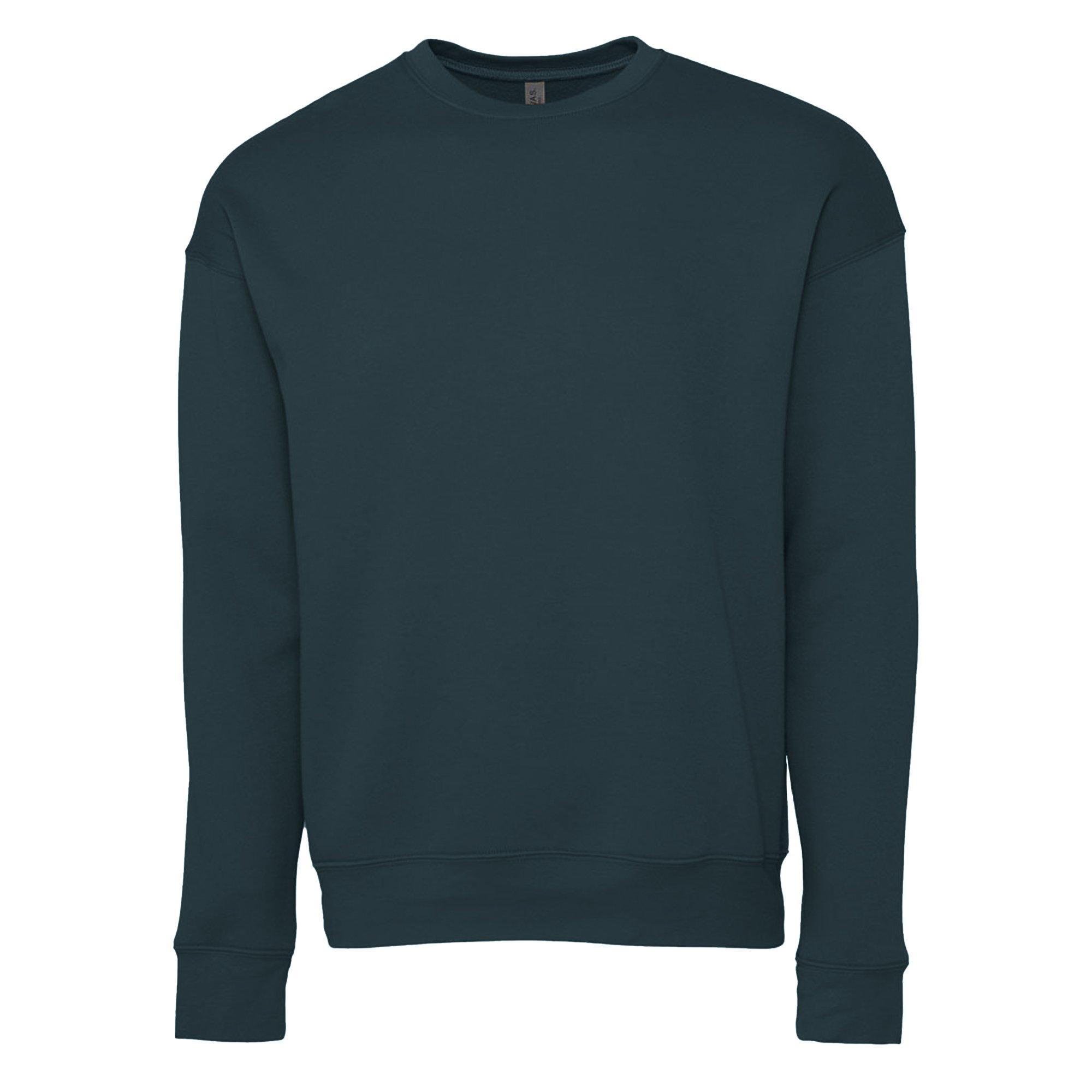 Bella + Canvas Erwachsene Drop Schulter Sweatshirt
