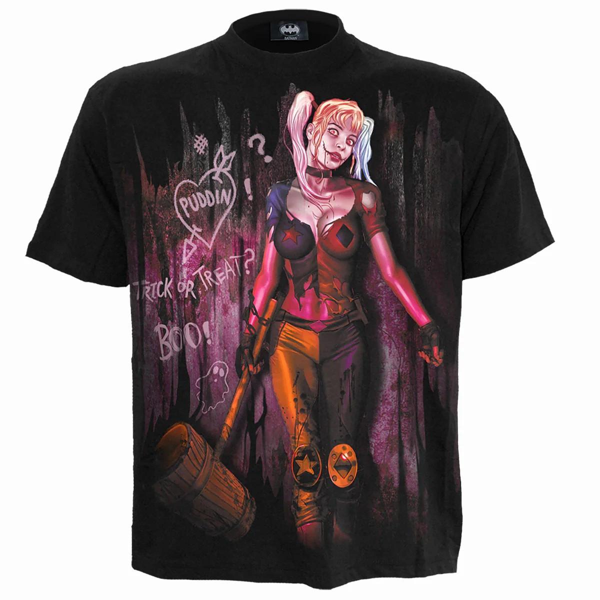 Harley Quinn Trick Or Treat T-Shirt