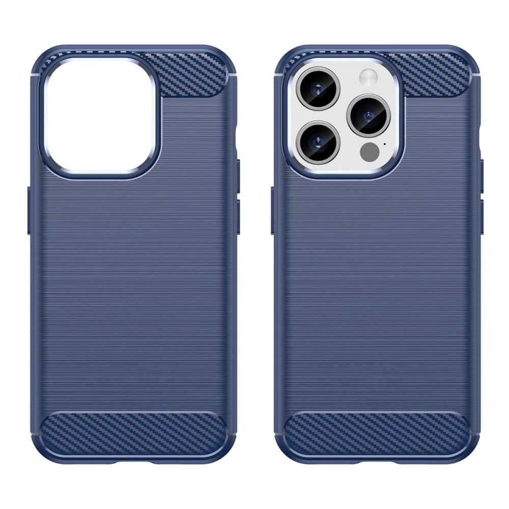 Cover-Discount iPhone 15 Pro Max - Metall Carbon Look Hülle