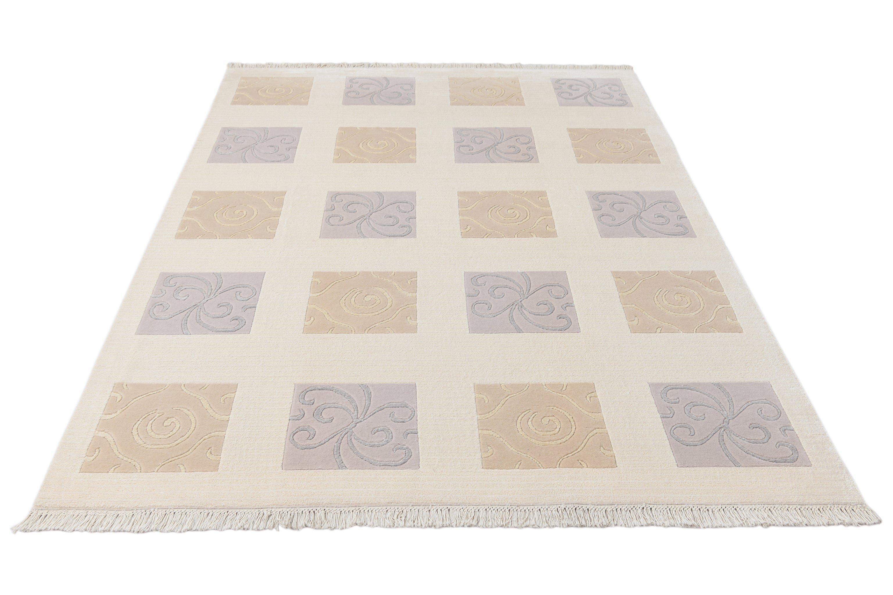 VIDAL Handgemachter Teppich Darya-Indian