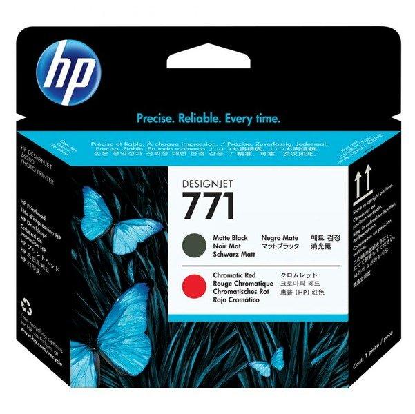 PRINT HEAD NO 771 MATT-BLACK CHROMATIC RED DESIGNJ