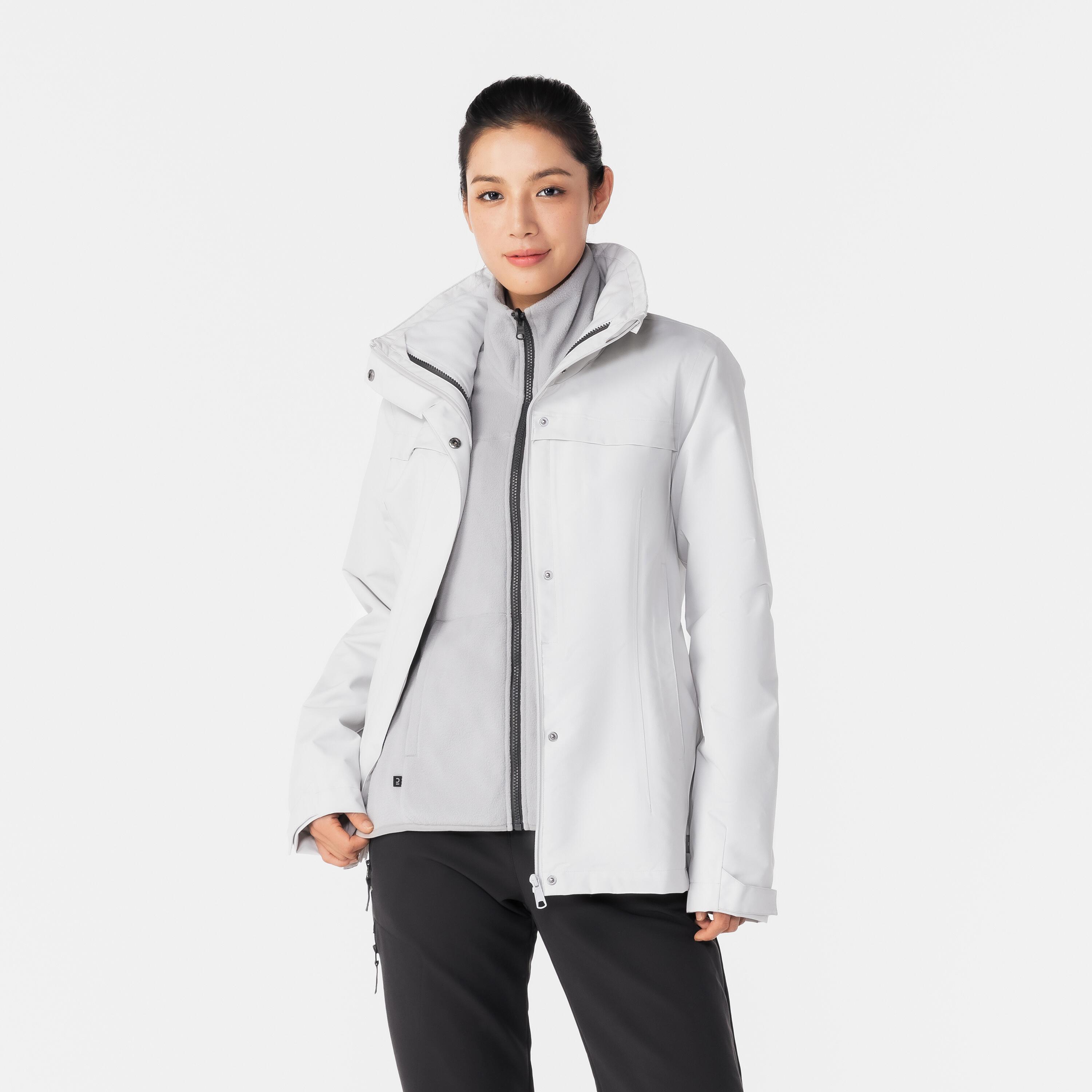 FORCLAZ 3-in-1-Jacke - TRAVEL 100 3in1