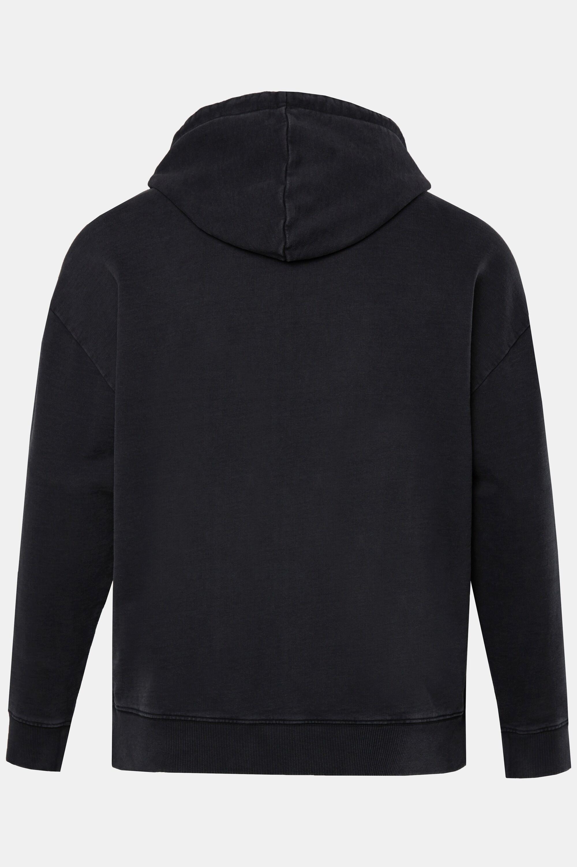 Sthuge Hoodiejacke, oversized, Kapuze, Badges