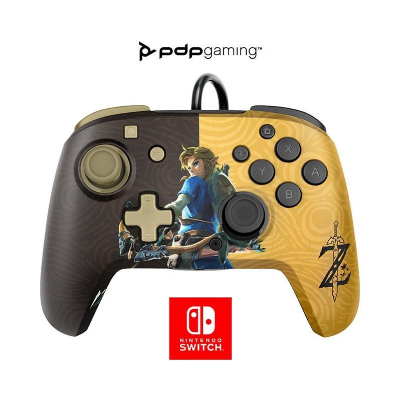 pdp Zelda Face Deluxe + Audio Wired Controller