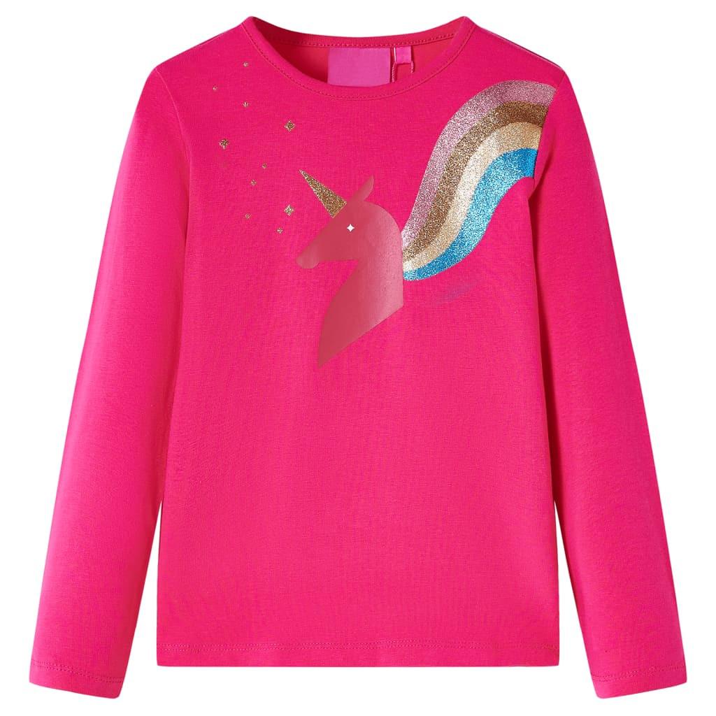 VidaXL Kinder langarmshirt baumwolle