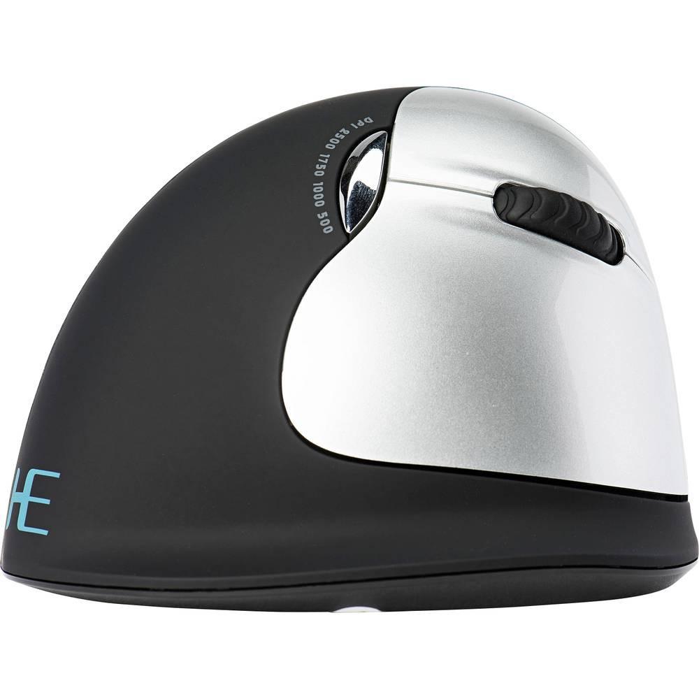 R-GO Tools HE Ergonomische Maus, Gross (Handlänge über 185mm), rechtshändig, drahtlos