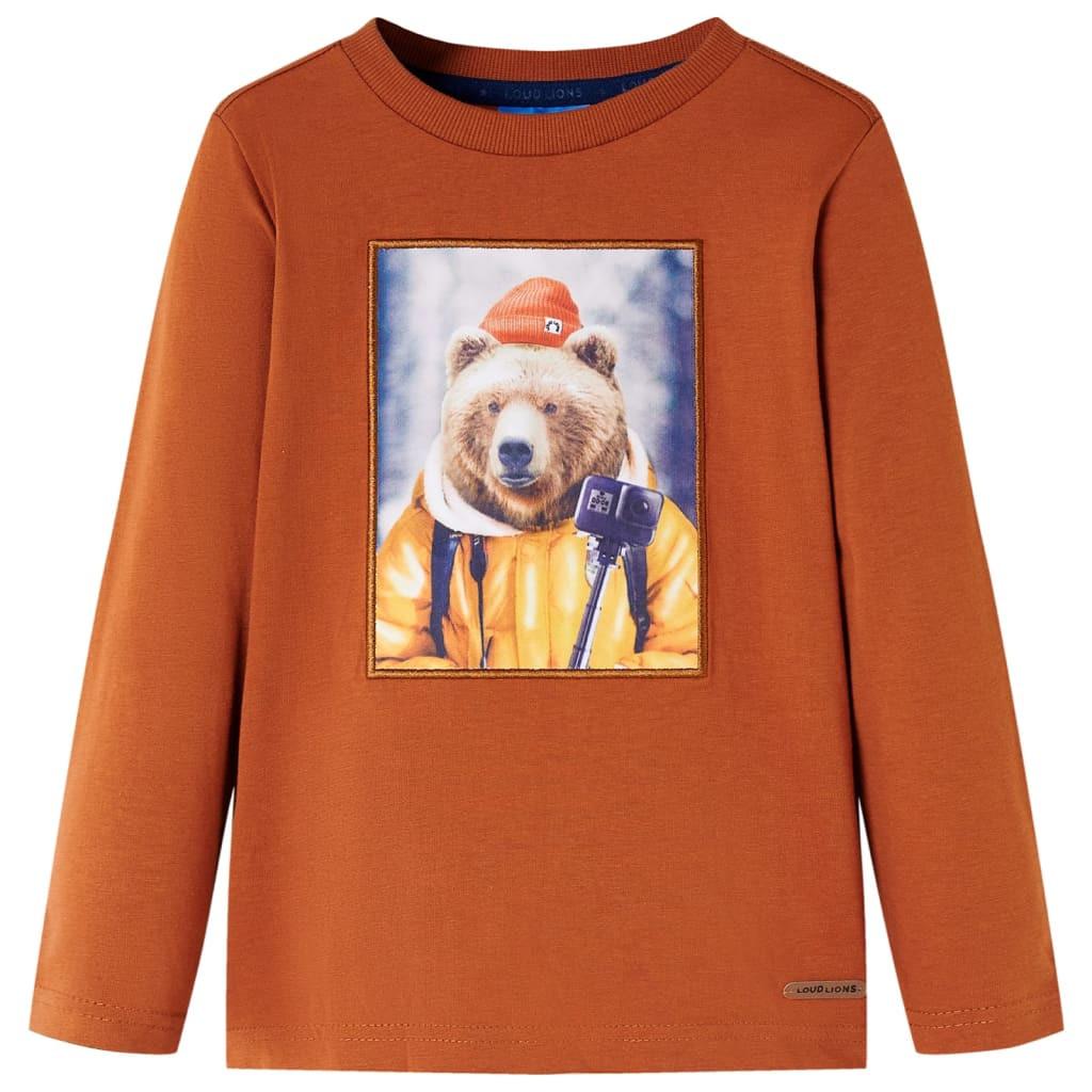 VidaXL Kinder langarmshirt baumwolle