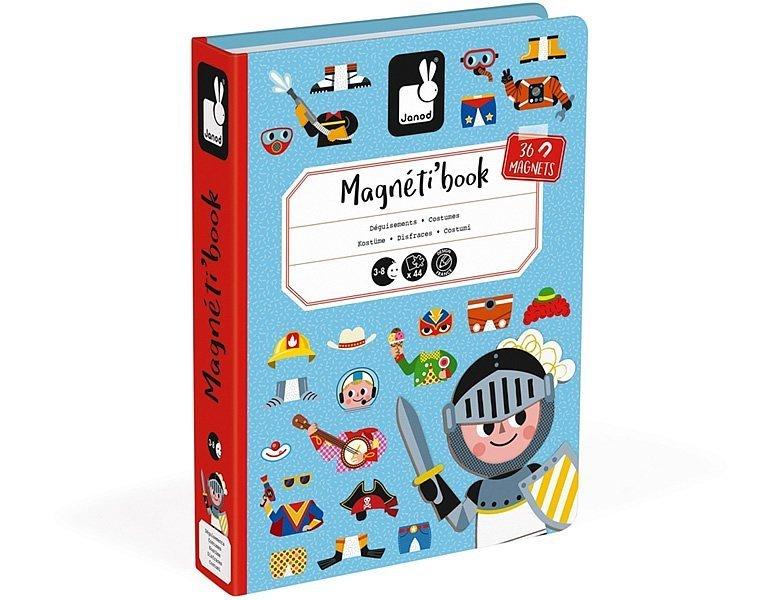 Janod Spiele Magnetbuch Kostüme (36Teile)