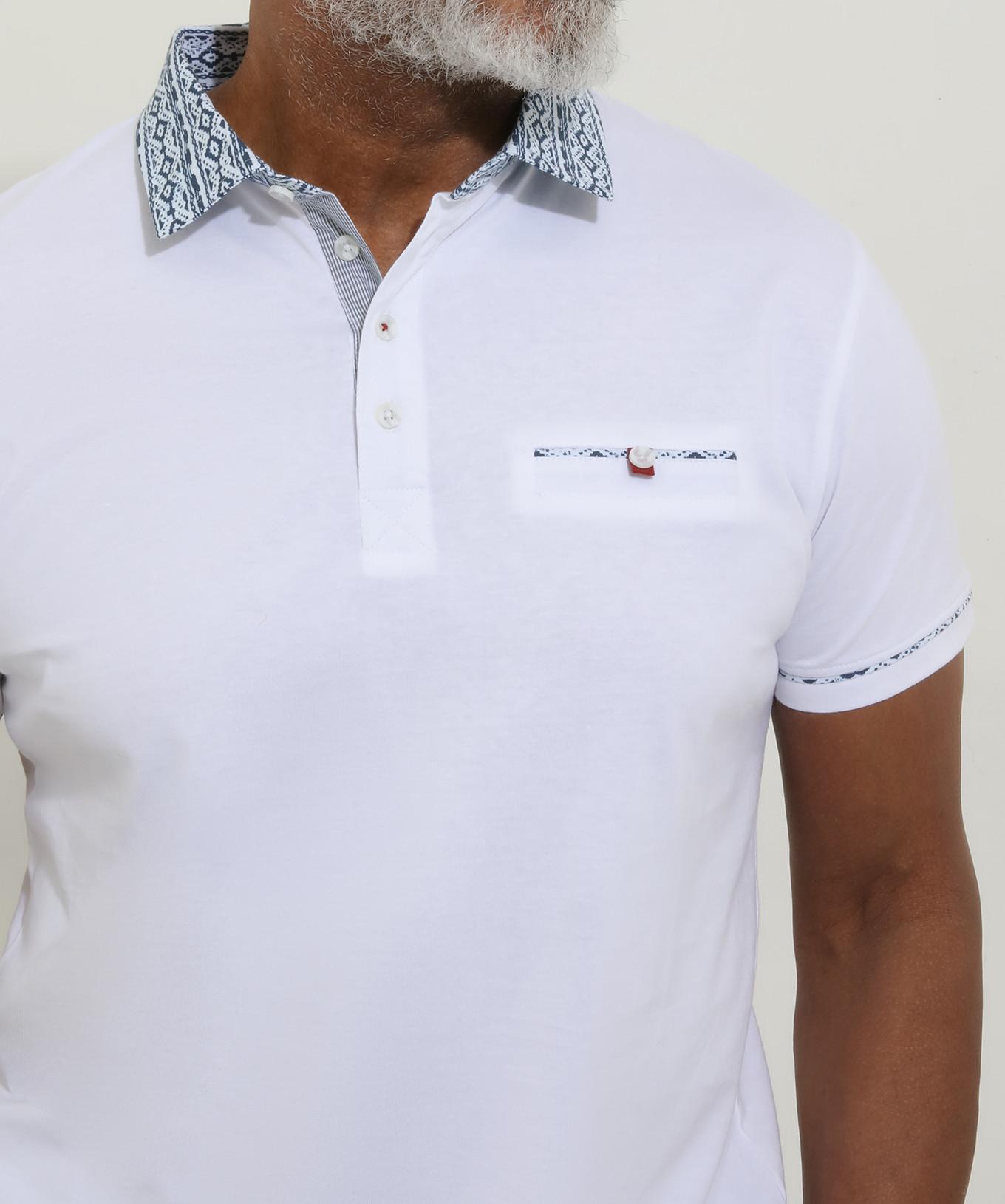 Joe Browns Polohemd mit Aztekenmuster