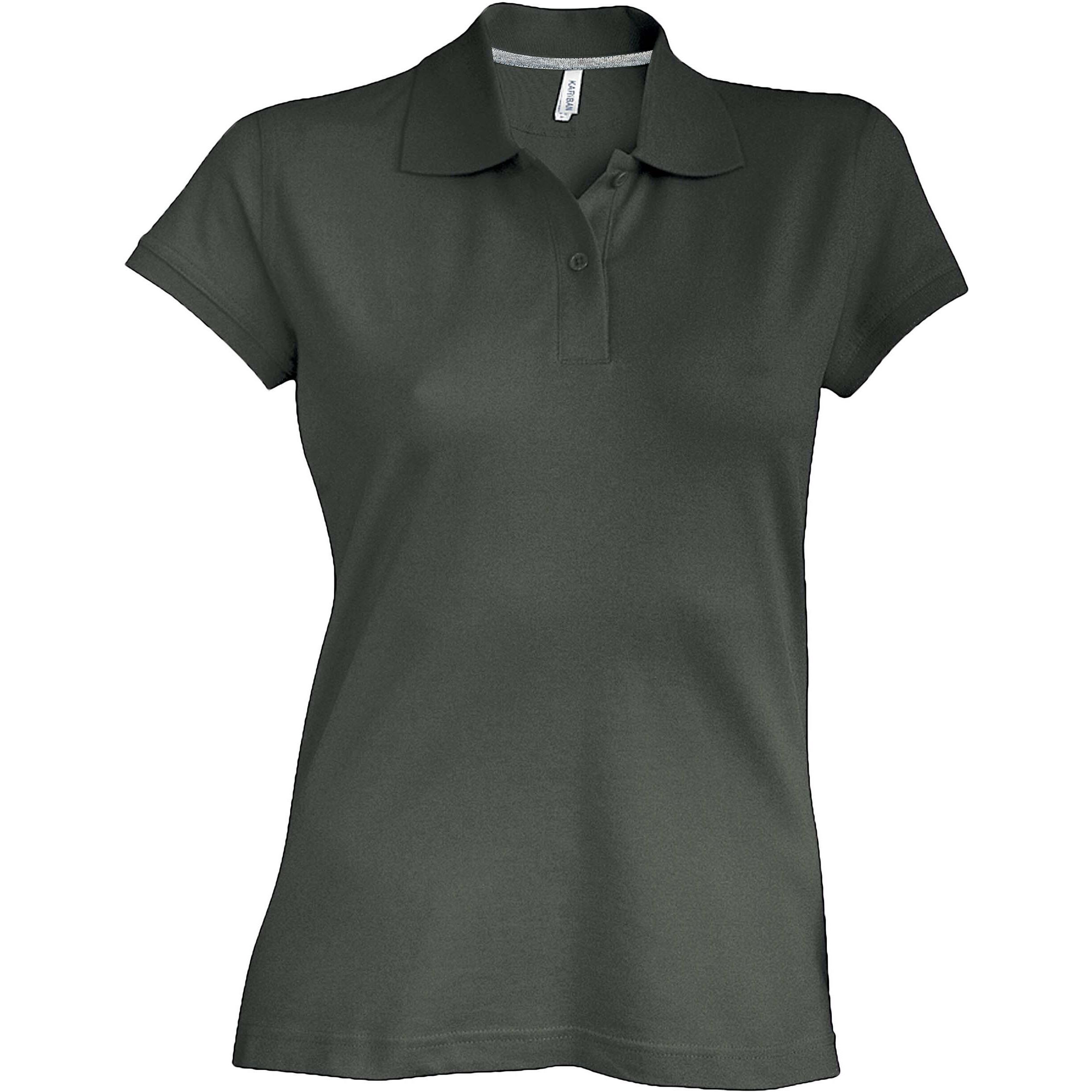 Kariban Damen Kurzarm Poloshirt