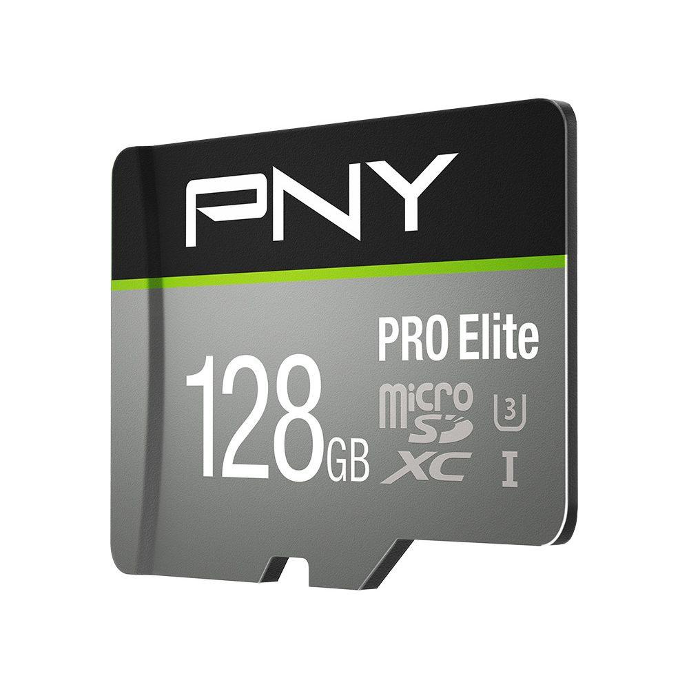 PNY PNY micro-SDXC Pro Elite 128GB P-SDU128V31100PRO-GE UHS-I U3 A1 & adapter