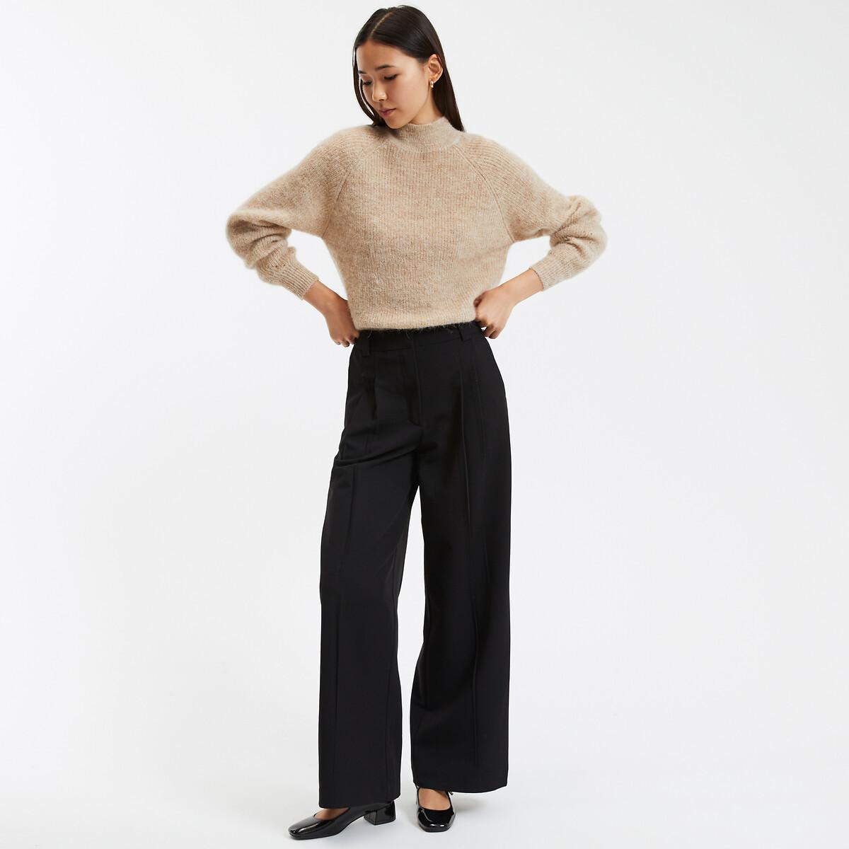 La Redoute Collections Weite Bundfaltenhose