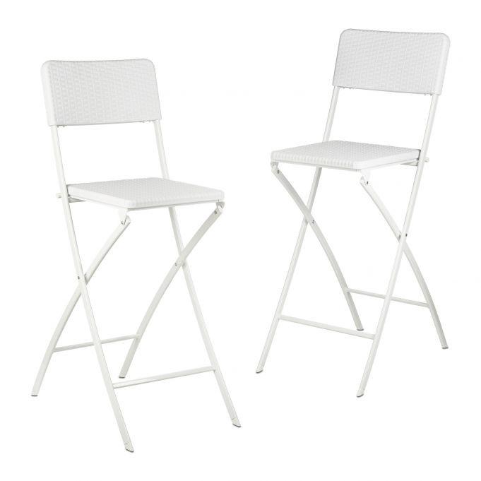 B2X Klappbarer Barhocker BASTIAN 2er-Set
