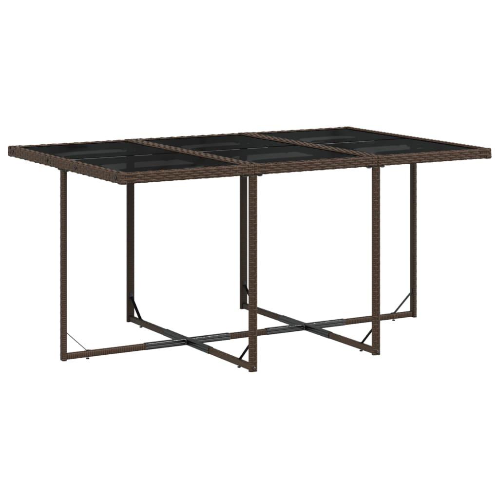 VidaXL Garten essgruppe poly-rattan