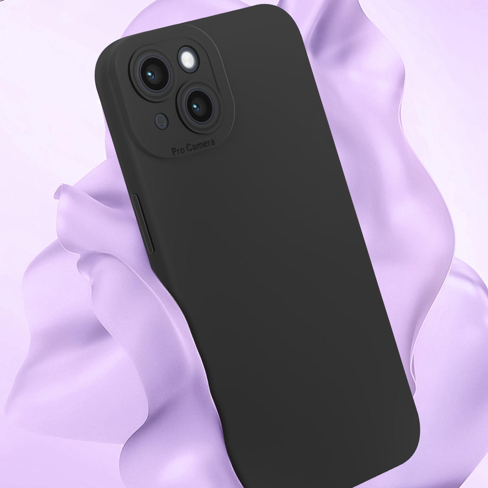 Avizar Weiche Hülle Apple iPhone 14 Schwarz