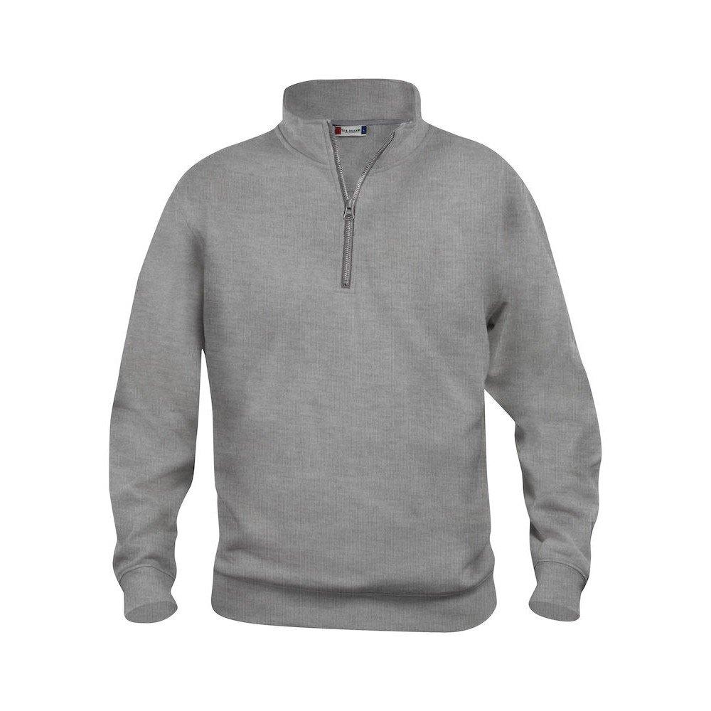 Clique Basic Sweatshirt mit halbem Reißverschluss