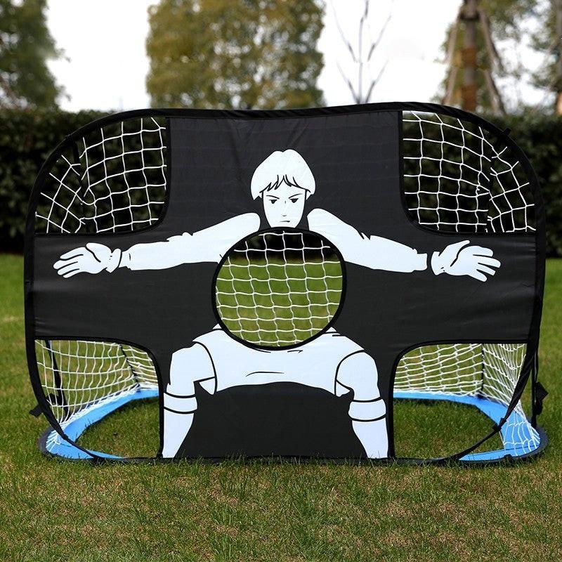 Cover-Discount Fussballtor Pop-up Goal Faltbar mit Torwand