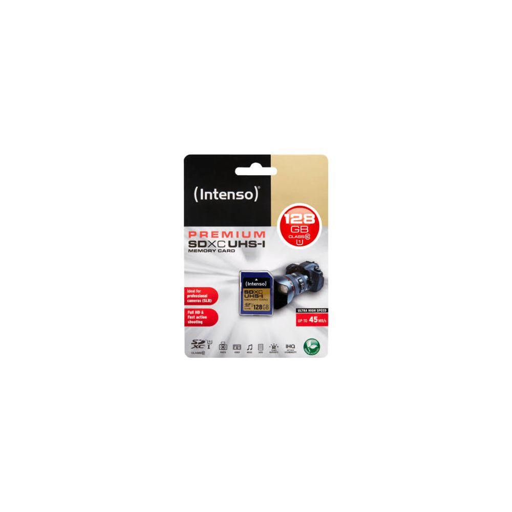 Intenso INTENSO Micro SDXC Card PREMIUM 128GB 3423491 with adapter, UHS-I