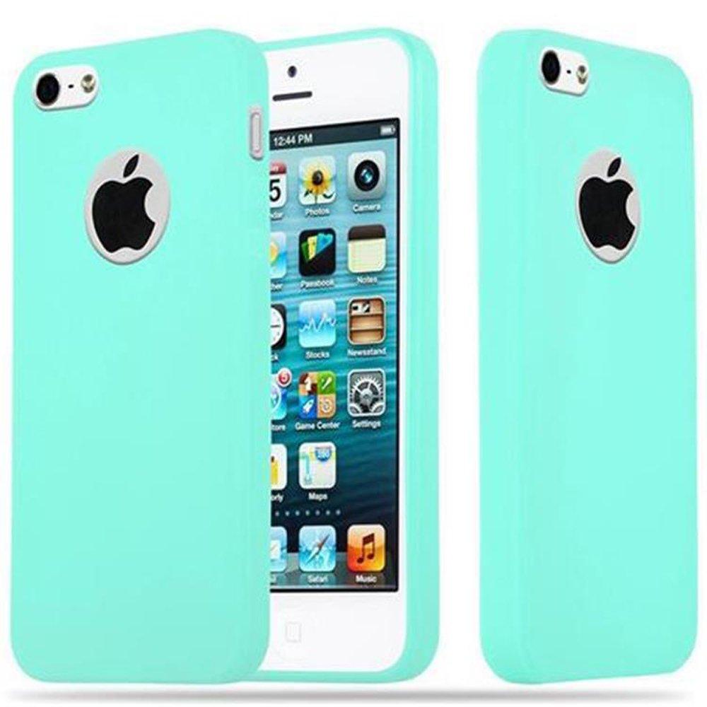 Cadorabo Hülle für Apple iPhone 5 5S SE 2016 TPU Silikon Candy