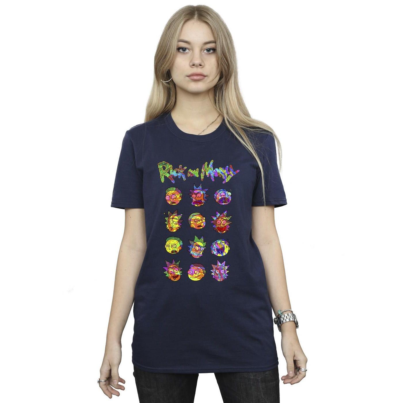 Rick And Morty Rick and Morty Faces T-Shirt