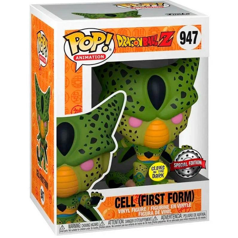 Funko POP Figur Dragon Ball Z Cell Erste Form Exklusiv