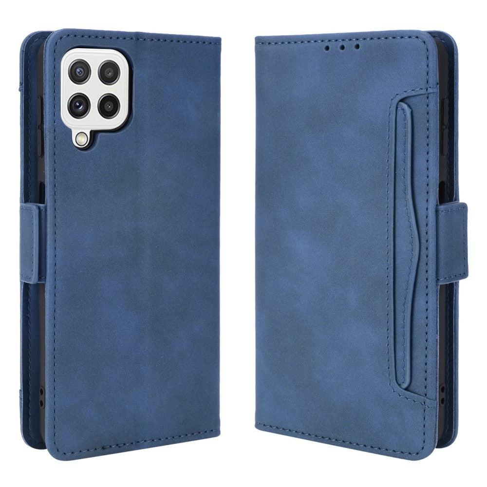 Cover-Discount Galaxy A22 4G - Etui mit vielen Kartenfächer