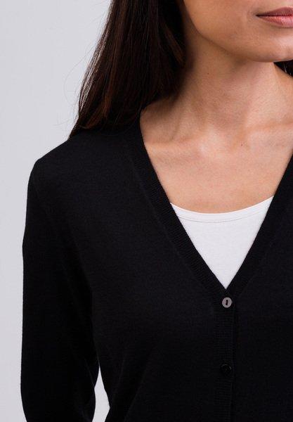 CASH-MERE.CH Kaschmir Cardigan V-Ausschnitt