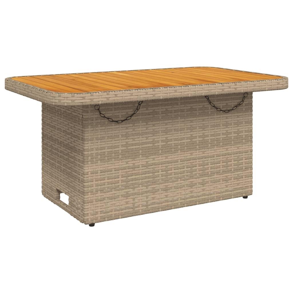VidaXL Garten essgruppe poly-rattan