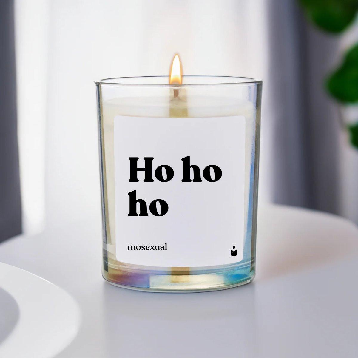 CandleHand Duftkerze Flowery Ho ho ho mosexual