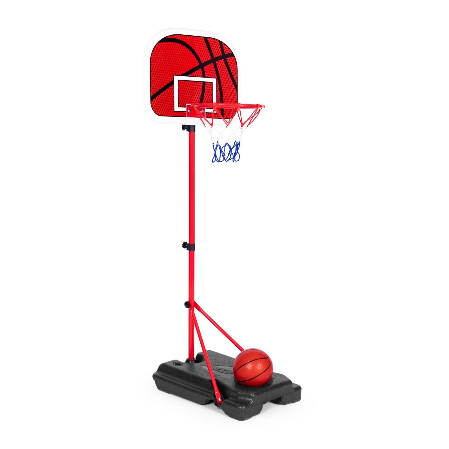 Pricenet Basketballkorb für Kinder, höhenverstellbar, Ballpumpe