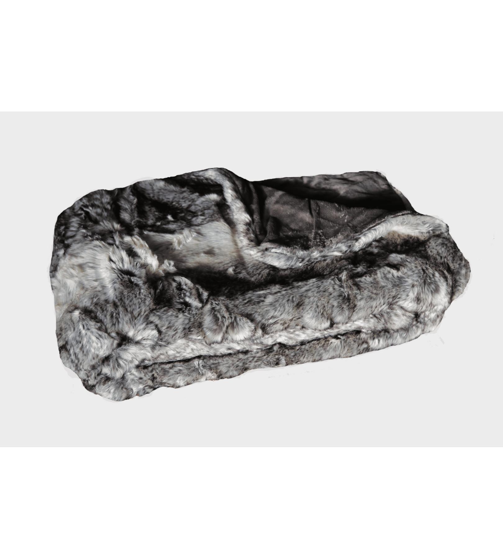 Flair Schakal Webpelz Kunstfell Decke