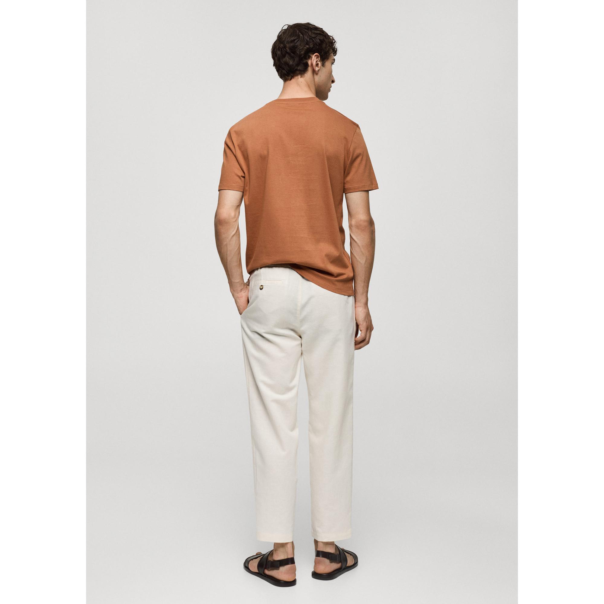 Mango Man Graphic Print Slim Fit T-Shirt