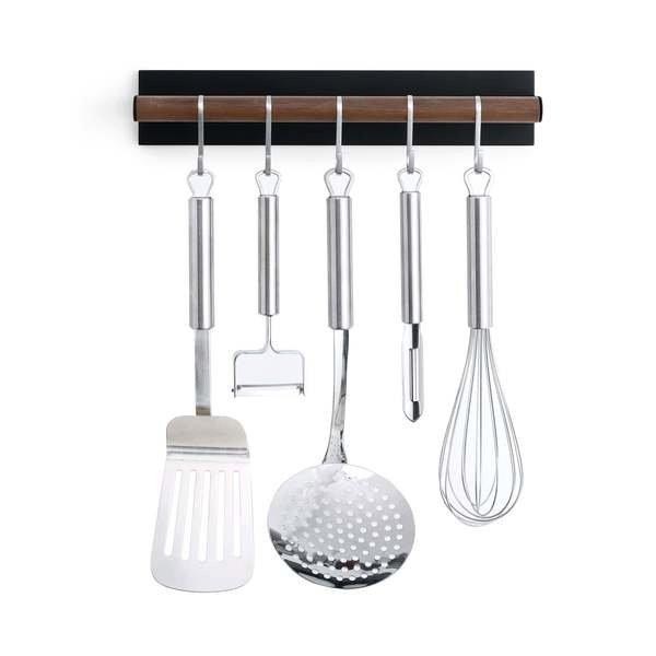 Forster Home Magnetischer Küchenutensilienhalter Walnuss